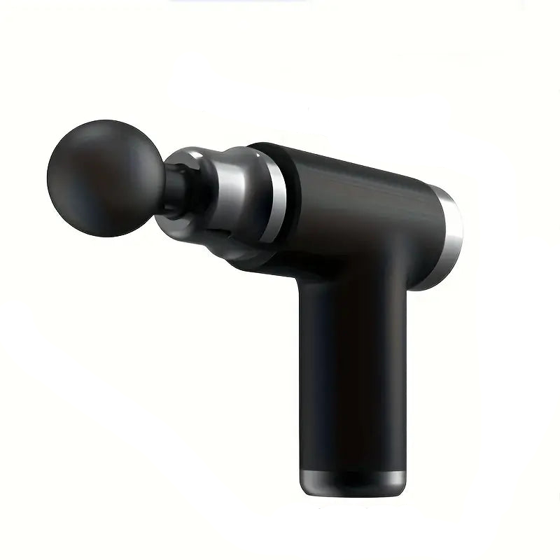 Portable Mini Massage Gun - Deep Tissue Muscle Massager (Black)